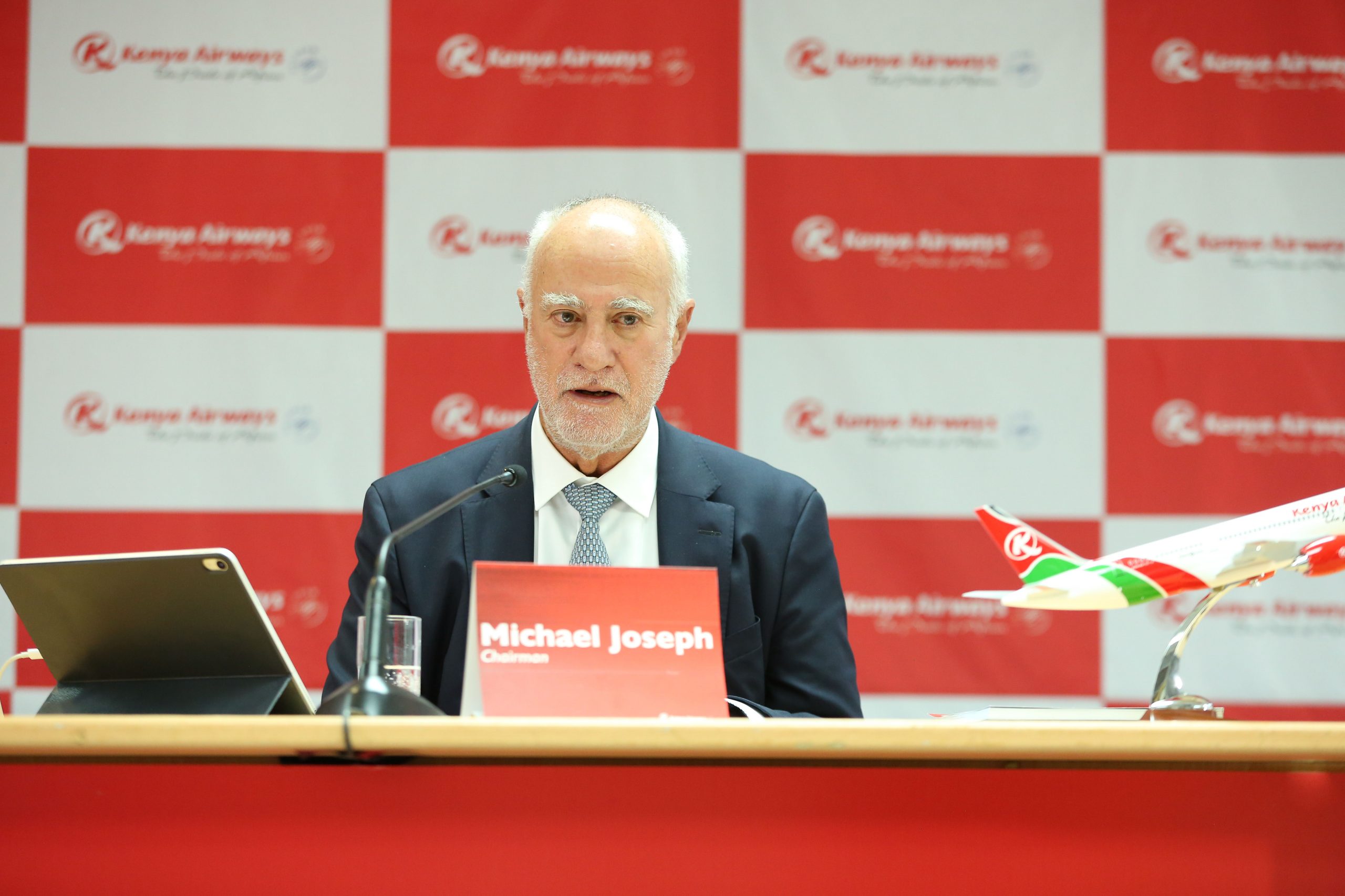 Kenya Airways Chairman Michael Joseph