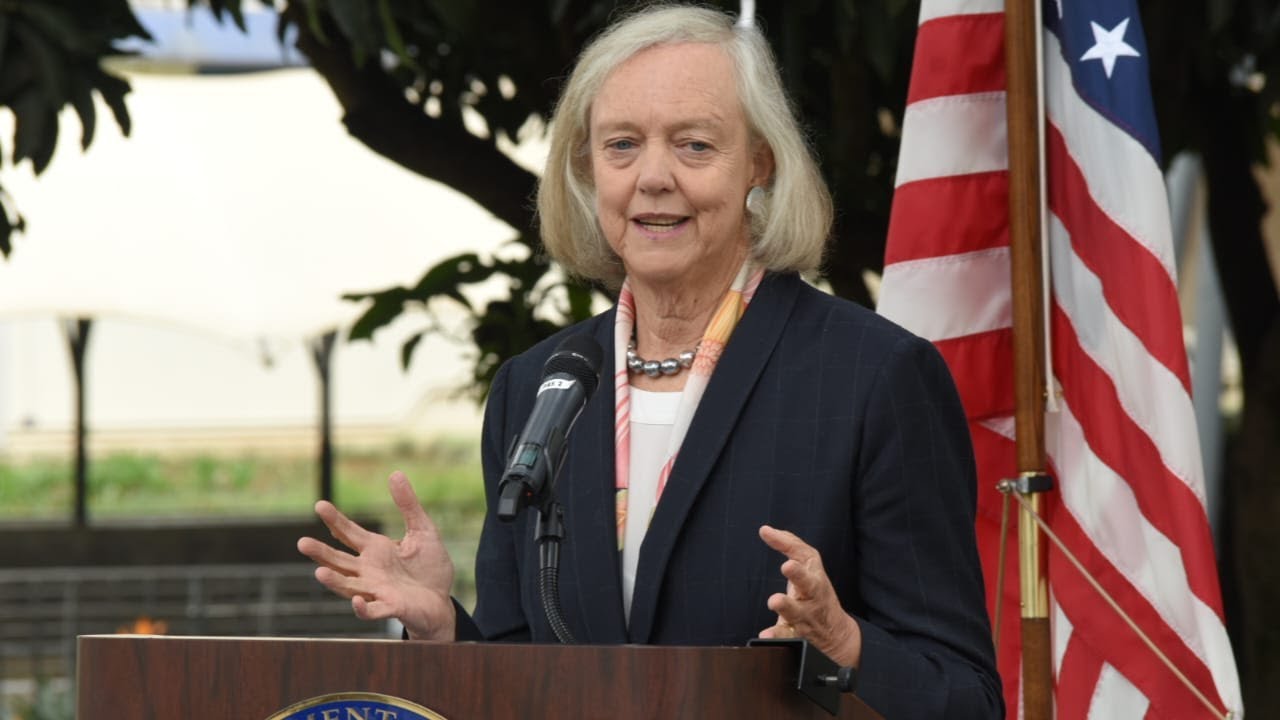 US ambassador Meg Whitman