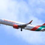 A picture of Kenya Airways plane flying - Kenya Airways financial performance